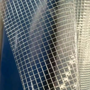 Bâche en PVC laminé renforcé, toile de bâche en maille <span class=keywords><strong>transparente</strong></span>, bâche agricole <span class=keywords><strong>transparente</strong></span> - Product Image 1
