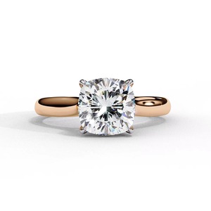 Anillo de Diamantes en Oro Rosa Elegante en Oferta para Mujer, Joyería de Moda, Colección de Regalos Disponible para Exportación - Product Image 4