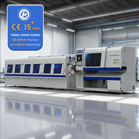 Machine de découpe laser CNC pour tubes métalliques, refroidissement par eau, acier inoxydable, laiton, alimentation automatique, contrôle précis des extrémités, 5 axes