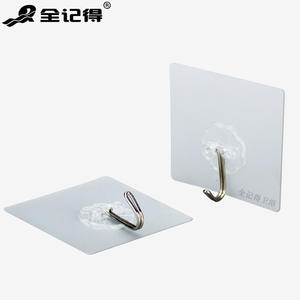 Strong <b>Suction</b> <b>Cup</b> No-Drill Wall <b>Hooks</b> Heavy-Duty Metal Single Tier for Kitchen Bathroom Office Wall-Mounted - Product Image 3