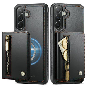 Étui pour cartes de crédit <span class=keywords><strong>CaseMe</strong></span> pour Samsung Galaxy A37 avec recharge sans fil rapide, étui portefeuille en PU pour Samsung A37 A57 A27 - Product Image 1
