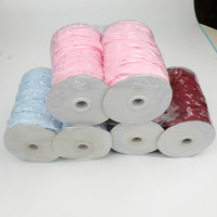 Bande de fixation à pression de haute qualité, en polyester et coton, avec boutons-pression