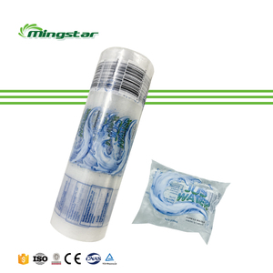 Rollos de bolsas de plástico con impresión <span class=keywords><strong>completa</strong></span> de logotipo de diseño personalizado, <span class=keywords><strong>película</strong></span> de agua para bolsita, máquina de llenado de agua - Product Image 2