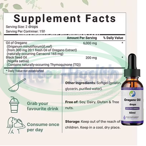 Aceite Esencial de Orégano OEM a Granel ASAP, Gotas Líquidas de Grado Alimenticio, Suplemento Orgánico de Aceite de Orégano - Product Image 3