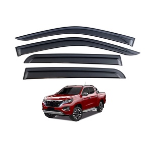 Visiera per finestrini del veicolo paraocchi antipioggia nero parasole deflettori per <span class=keywords><strong>auto</strong></span> <span class=keywords><strong>accessori</strong></span> esterni per <span class=keywords><strong>Fiat</strong></span> Titano 2023- - Product Image 1