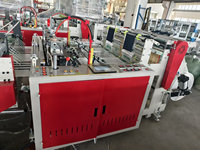 Machine automatique de fabrication de sacs et de gilets en T-shirt avec scellage thermique et découpe sur 2 lignes HSRQ-500x2G