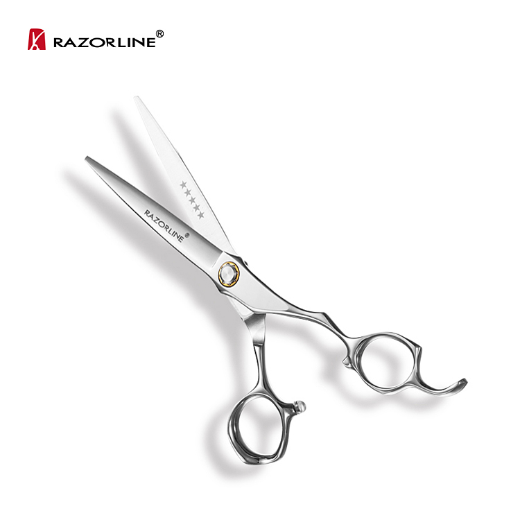 Razorline AK36B высококачественные японские 440C Стальные 6,5 дюймовые профессиональные Baeber ножницы для волос
