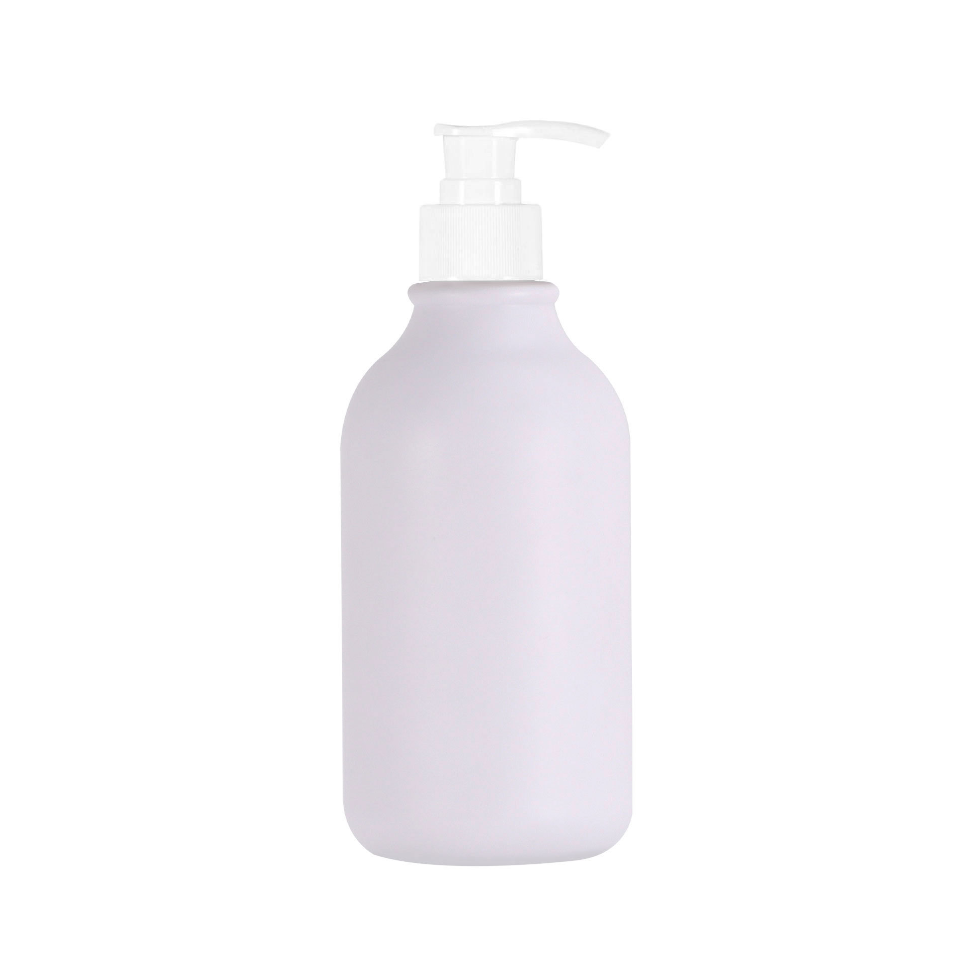 Flacon blanc mat OH pompe blanche