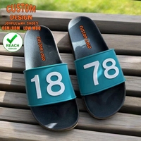 Pass REACH prix d'usine curseurs personnalisés pantoufle sandale hommes Pvc sandales diapositives personnalisées nouvelle tendance glissière personnalisation unisexe