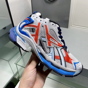 Calzado deportivo de lujo - zapatillas retro casuales de diseñador para hombre con suela gruesa transpirable para caminar - Product Image 1