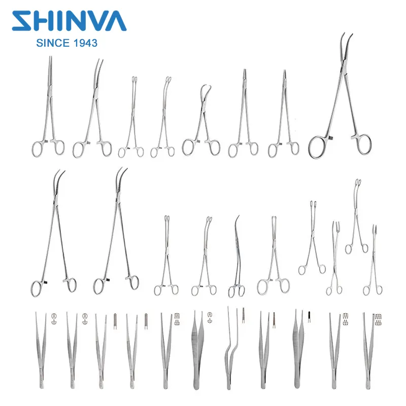 SHINVA Surgical Instruments Forceps Artery Mosquito Grasping Hemostats Forceps