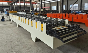 Trapezoidal Wall Cladding Panel Roll Forming Machine <strong>Metal</strong> Wall Panel Making Machine - Product Image 3