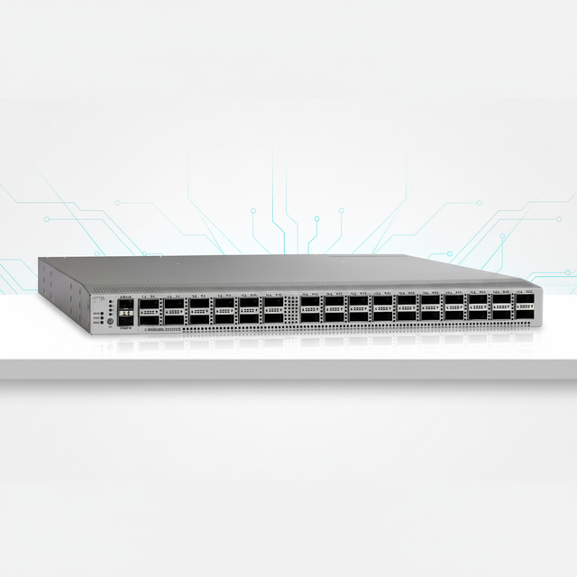 Brand New Original 9000 Series Switch 32 Port 40/100G QSFP28 Port Switch N9K-C9332C