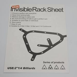 Xmlivet - Juego de 6 Láminas para Taco de Billar, Precio de Fábrica, para Billar de 8 Bolas/9 Bolas/10 Bolas, Accesorios de Billar - Product Image 2