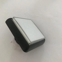 Interrupteur à bouton-poussoir rectangulaire illuminé de haute qualité 49mmX49mm
