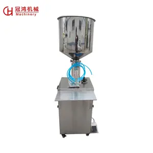 Best selling low price high quality semi-automatic manual bottle vertical paste liquid lotion filling machine