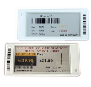 Spectra 6 e ink e6, белые электронные чернила bigme hibreak, 2,13 на заказ, оптовая продажа, Электронная этикетка на полке, цифровой ценник ESL для супермаркетов - Product Image 1