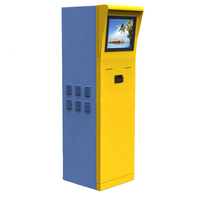 Kiosque de paiement en libre-service de stationnement extérieur multifonctionnel automatisé télécommandé