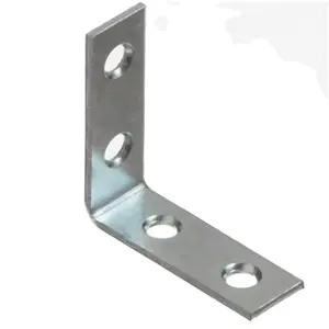 Oem Custom Joint Angle L Shape Support Bracket For Home Shelf Brackets