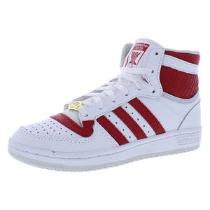 Adidas Top สิบรองเท้าบาสเก็ตบอลผู้หญิงเมฆสีขาว/สีแดง/สีเทาหนึ่งสี-100% ของแท้ - Product Image 1