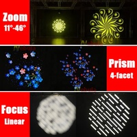 Publicité embellir 300W LED extérieur bâtiment parc lumière noël noël logo Gobo projecteur