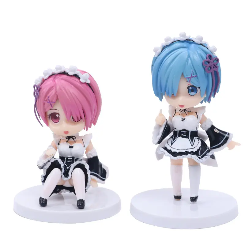 Funko — jouet de modèle personnalisé, PVC, re: Zero, Hajimeru, iekai, tenues Anime