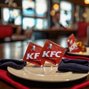 Lingettes humides non tissées sans alcool personnalisées emballées individuellement pour le nettoyage des mains et de la bouche des restaurants - Product Image 3