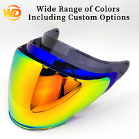 Nouveaux visières de casque PC transparentes + fumées |   Protection UV et anti-rayures de qualité OEM pour casque de moto J-Cruise1/2 J-FORCE 4