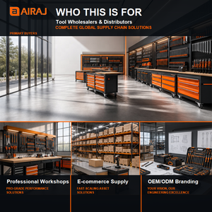 Carrello Portautensili Industriale Multifunzione Airaj con 4 Cassetti per Officine Meccaniche - Product Image 5