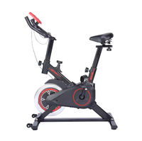 Vélo d'exercice d'intérieur, cadre en acier, équipement de fitness, écran LCD pour vélo de spinning, capacité de charge maximale de 100 kg