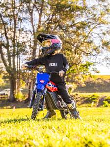 Motocross para Niños con Motor Central de 74V, Una Velocidad, Frenos de Disco, Cuadro de Aleación de Aluminio - Diversión al Aire Libre para Estilos de Vida Activos - Product Image 5