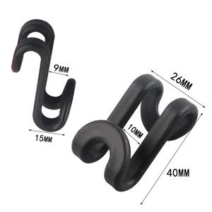 Ganchos de Plástico para Colgar Ropa en Cascada, Clips Ahorradores de Espacio, Conectores para Ropa, Marca SY - Product Image 1