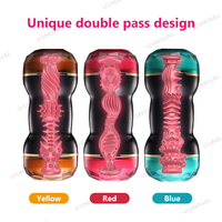 Hot Selling Hand Bewegung Masturbation Cup Vibrierende männliche Mastur bator Tasche Pussy Saugen Erotik Maschine Sexspielzeug für Männer