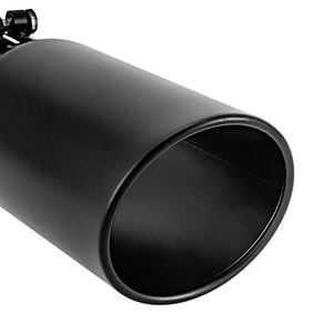 Embout d'échappement noir 3 "* 4" * 12 "Boulon universel sur tuyau d'échappement <span class=keywords><strong>diesel</strong></span> en acier inoxydable - Product Image 3