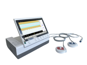 Moniteur fœtal électrique portable 10,2 pouces pour dispositifs médicaux, moniteur maternel CTG, appareil FHR FM <span class=keywords><strong>TOCO</strong></span> haute résolution thermique - Product Image 3