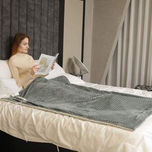 Hot <strong>Sales</strong> Winter Electric Warming Blanket Fleece <strong>Heated</strong> <strong>Throw</strong> <strong>for</strong> Body Warmer Hot <strong>Sale</strong> 110V 50x60 Inch - Product Image 2
