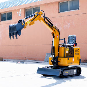 Hengwang 1.5 tonnes Mini pelle mécanique sur chenilles avec moteur de moteur d'outil de jardin polyvalent à cylindre hydraulique Eaton - Product Image 4