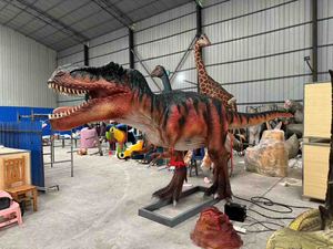 Animatronic khủng long robot khủng long <span class=keywords><strong>T</strong></span>-<span class=keywords><strong>Rex</strong></span> cho trẻ em chơi công viên giải trí Lifesize animatronic khủng long mô hình - Product Image 4