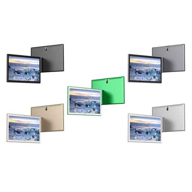 Tablet Pc 4g Android 10 10.1 Inch Tab Wifi 4g Face and Fingerprint Unlock Mtk 6582 Quad Core Android 6.0 Tablet