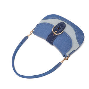 2025 nouveauté italien en cuir PU sac à bandoulière métallique luxe sous les bras sac à main de haute qualité femmes sac à main - Product Image 5