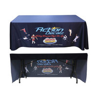 Housse de table en polyester, impression par sublimation CMYK haute définition, nappe personnalisée