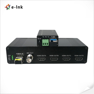 Fiber <strong>Converter</strong> 1-Channel 3G SDI Fiber Extender with 4-Channel <strong>HDMI</strong> <strong>Output</strong> - Product Image 4
