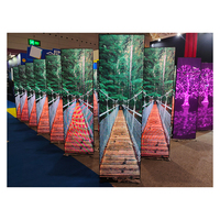 Indoor p2 led poster schermo Piano dello schermo In Piedi Portable Led Digital Poster Con Cornice Led Digitale Display Advertising LED Poster display