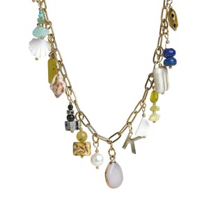yuenique Stainless Steel Pendant DIY Series 18K Gold Plated Vacuum Furnace Artistic Retro Necklace Components - Product Image 5