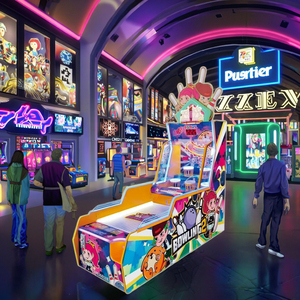 Cuối cùng điện mini <span class=keywords><strong>Bowling</strong></span> Arcade Redemption xổ số máy đồng tiền hoạt động nhựa Pusher cho các trung tâm trò chơi - Product Image 6