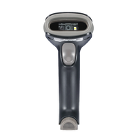 Lecteur de codes-barres 2D QR sans fil USB, scanner de codes-barres portable robuste pour l'inventaire des supermarchés