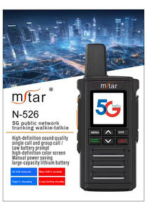 Nieuwe Aankomst Goedkope Prijs Mstar N526 Handheld Type Radio Mobiele 5G Lange Afstand Talkie Walkie - Product Image 2