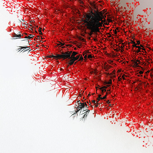 <span class=keywords><strong>Couronne</strong></span> <span class=keywords><strong>de</strong></span> fleurs séchées naturelles écologiques artisanales Softdream, design <span class=keywords><strong>en</strong></span> forme <span class=keywords><strong>de</strong></span> cœur, longue durée <span class=keywords><strong>de</strong></span> vie, pour la Saint-Valentin - Product Image 5