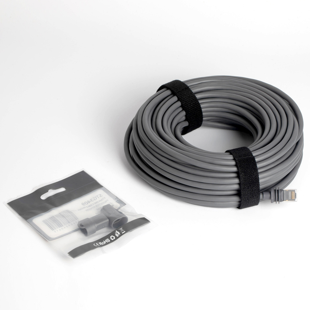 Durable Starlink Gen 3 Extension Ethernet Cable High Speed Shielded Replacement Network Cable 25 Meter Length for Router Dish