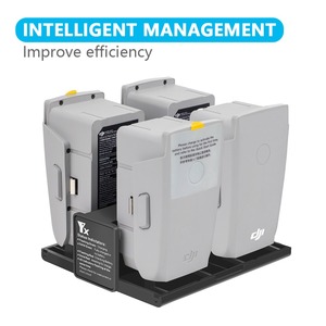 Chargeur de <span class=keywords><strong>batterie</strong></span> 4 en 1 Yx pour <span class=keywords><strong>DJI</strong></span> <span class=keywords><strong>Mavic</strong></span> <span class=keywords><strong>Air</strong></span> 2, hub de charge portable intelligent avec LED, chargeur de <span class=keywords><strong>batterie</strong></span> pour <span class=keywords><strong>drone</strong></span> <span class=keywords><strong>Mavic</strong></span> <span class=keywords><strong>Air</strong></span> 2S - Product Image 2
